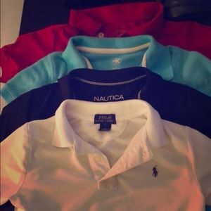 Bundle of 4T and one 5T shirts (Boys)